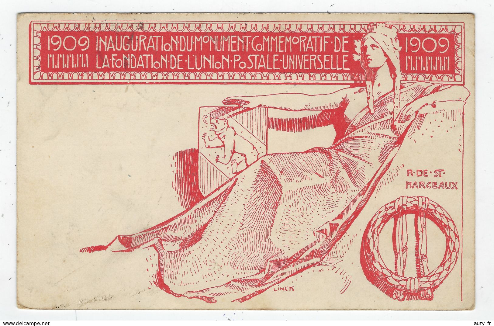 Entier UPU 1909 De LOCLE Pour Bar Sur Aube - Interi Postali
