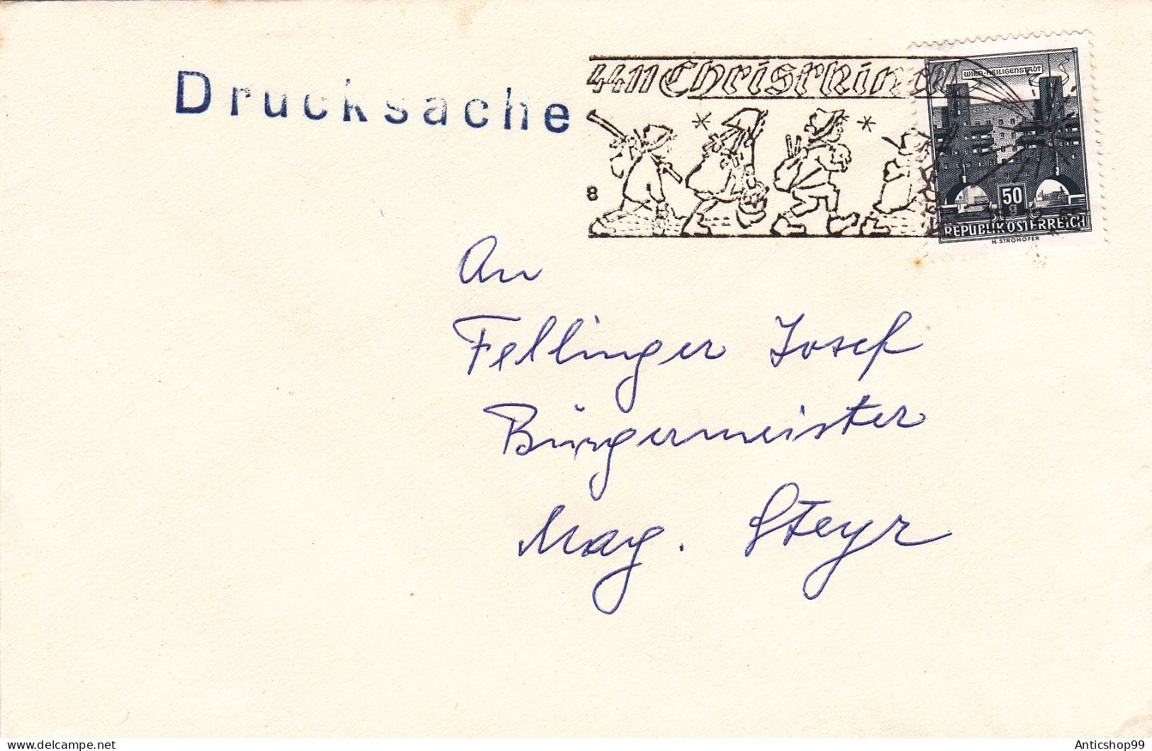 AUSTRIA , CHRISTMAS,   SPECIAL COVERS 1965 - Christmas