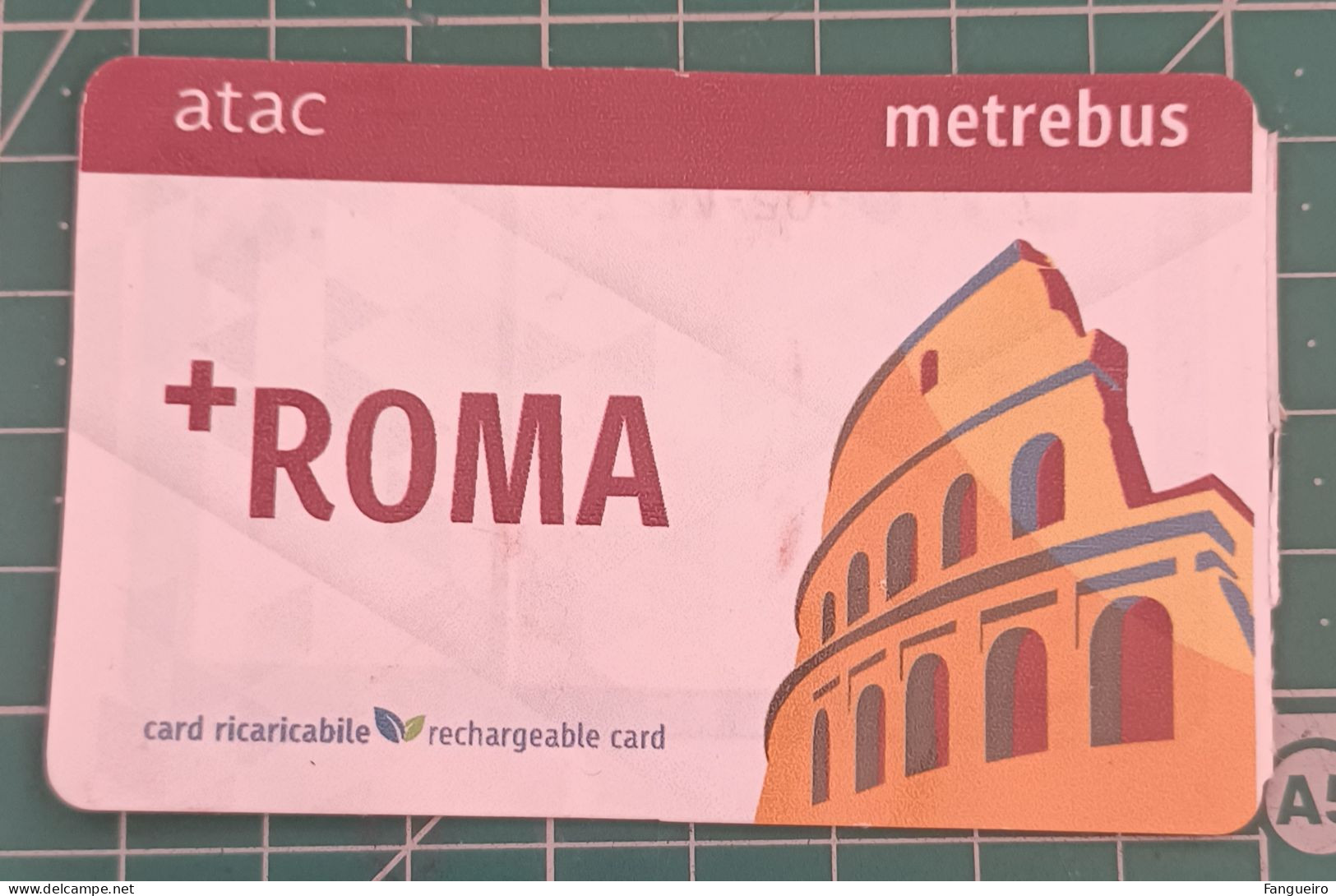 ITALY BUS TICKET ATAC ROMA - Europe