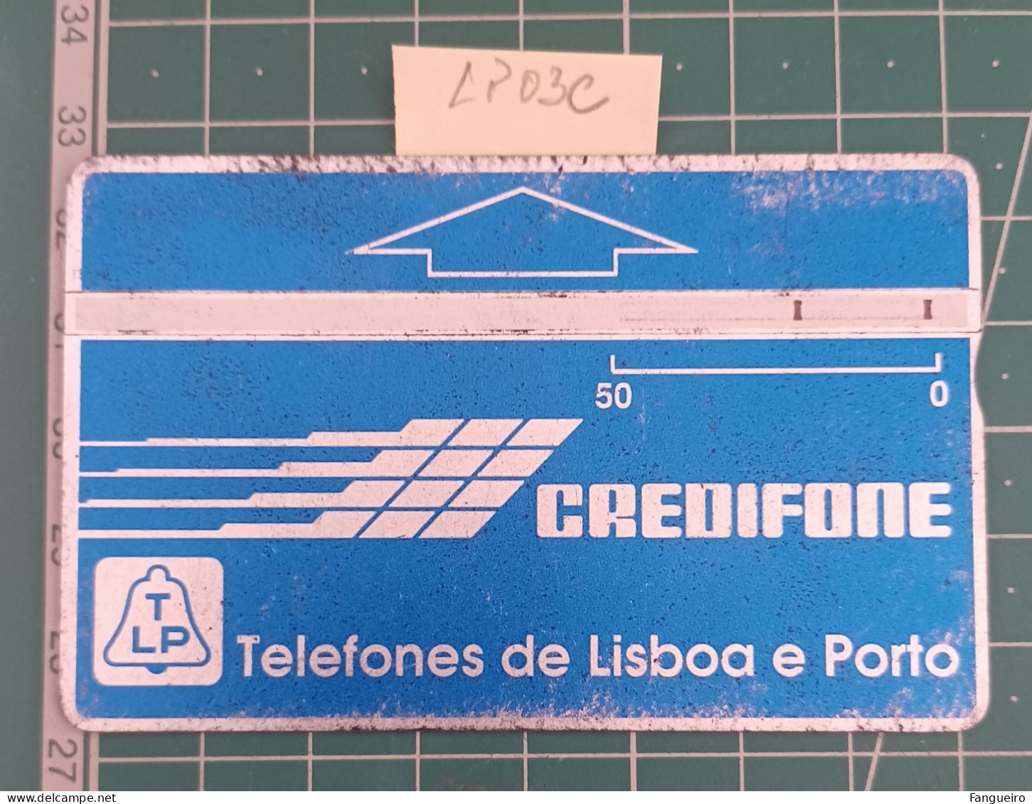 PORTUGAL PHONECARD USED LP03C CREDIFONE - Portugal