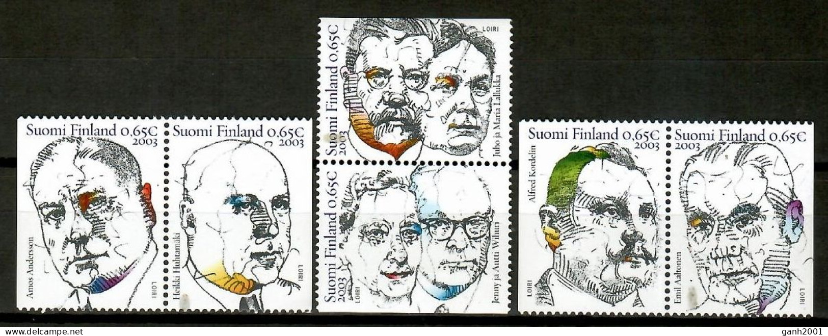 Finland 2003 Finlandia / Famous People  Celebrities MNH Personajes Celebridades / Kh21  30-7 - Ungebraucht