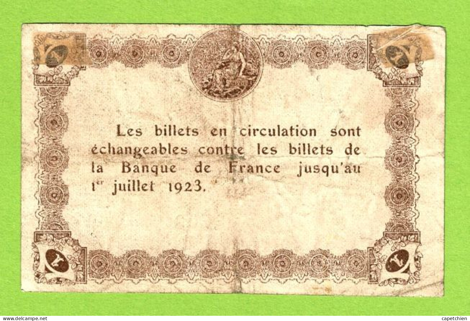 FRANCE / EPINAL / 1 FRANC/ 20 MAI 1920 / N° 673703 - Handelskammer