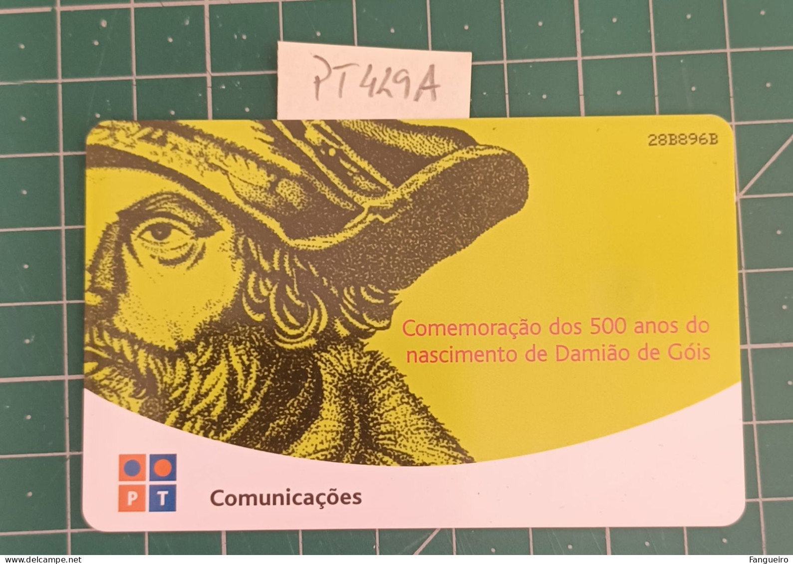 PORTUGAL PHONECARD USED PT429A DAMIAO DE GOIS - Portugal