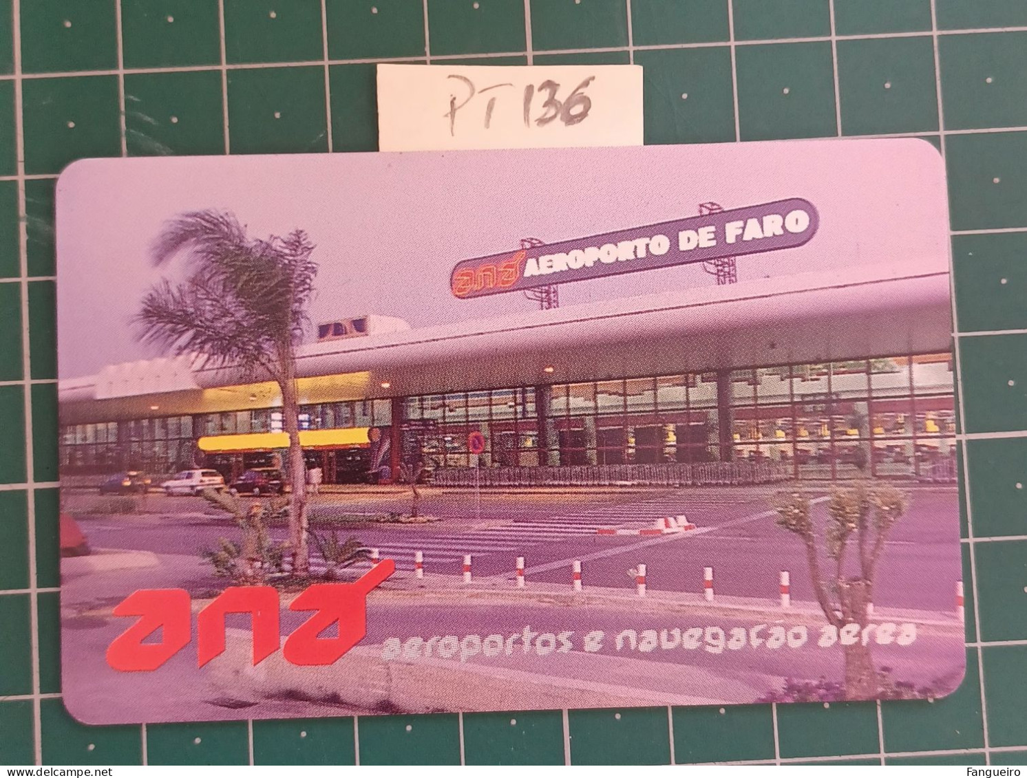 PORTUGAL PHONECARD USED PT136 FARO AIRPORT - Portugal