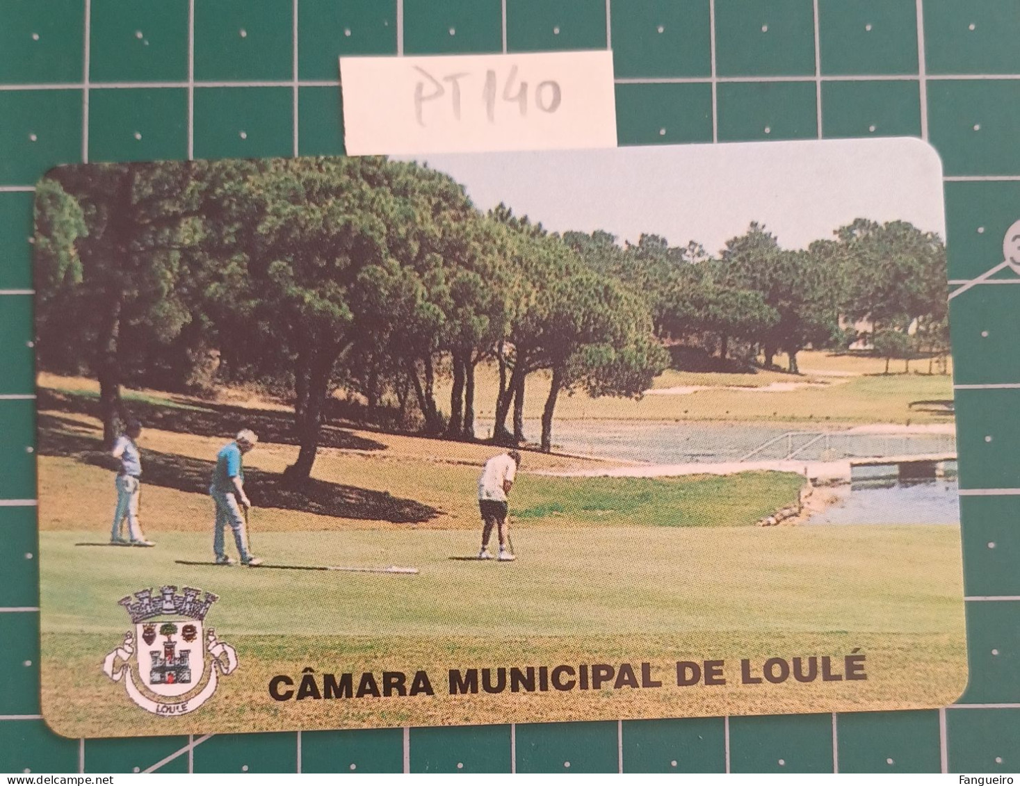 PORTUGAL PHONECARD USED PT140 LOULE GOLF - Portogallo