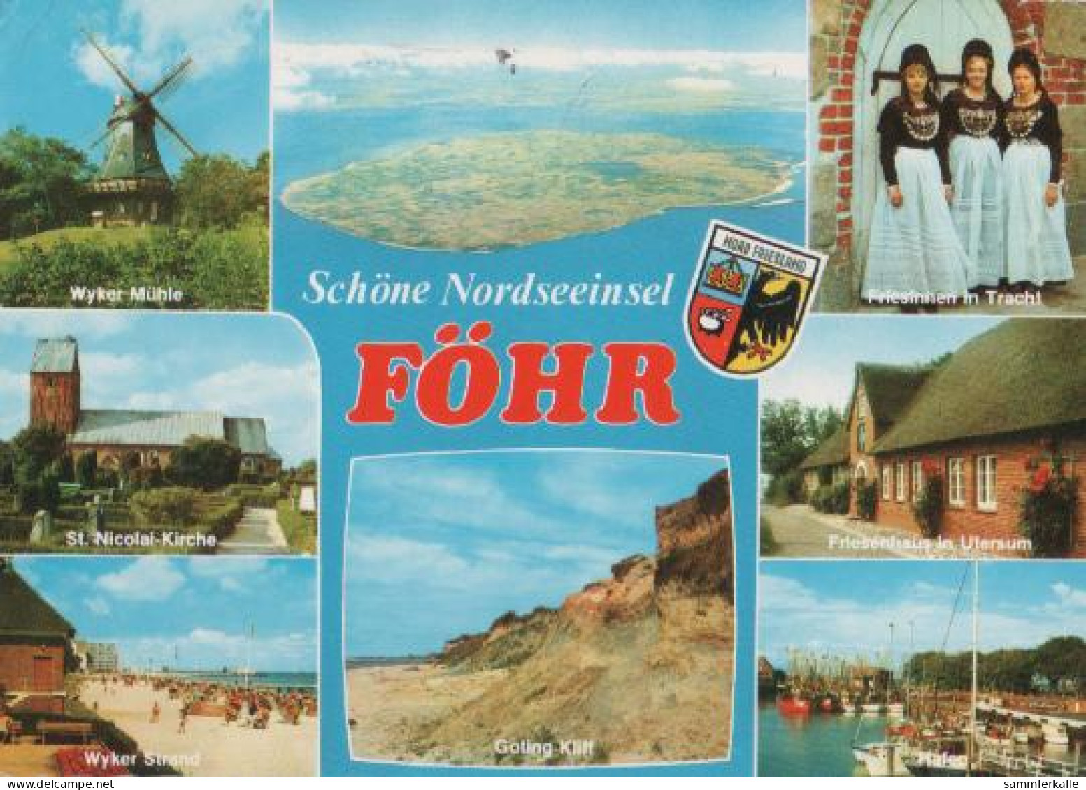 15873 - Wyk - Nordseeinsel Föhr - 1984 - Föhr