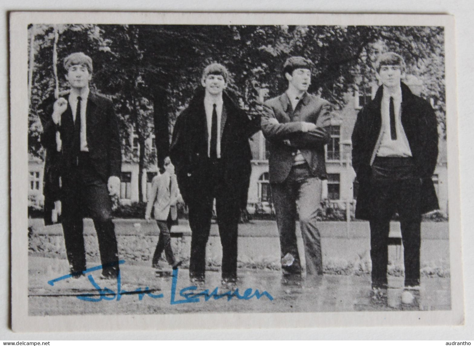 à choisir 2 cartes de collection image 1964 The Beatles John Lennon Ringo Starr Paul Mccartney