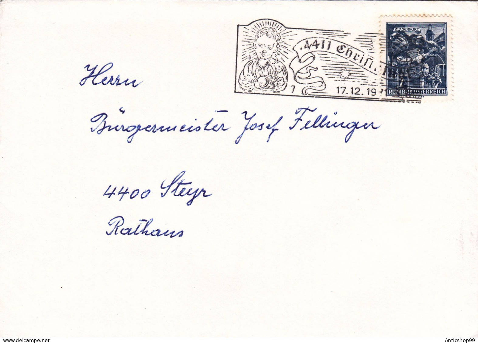 AUSTRIA , CHRISTMAS,   SPECIAL COVERS 1919 - Noël