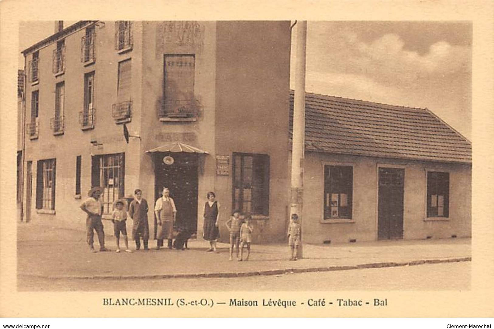 BLANC MESNIL - Maison Lévêque - Café - Tabac - Très Bon état - Le Blanc-Mesnil