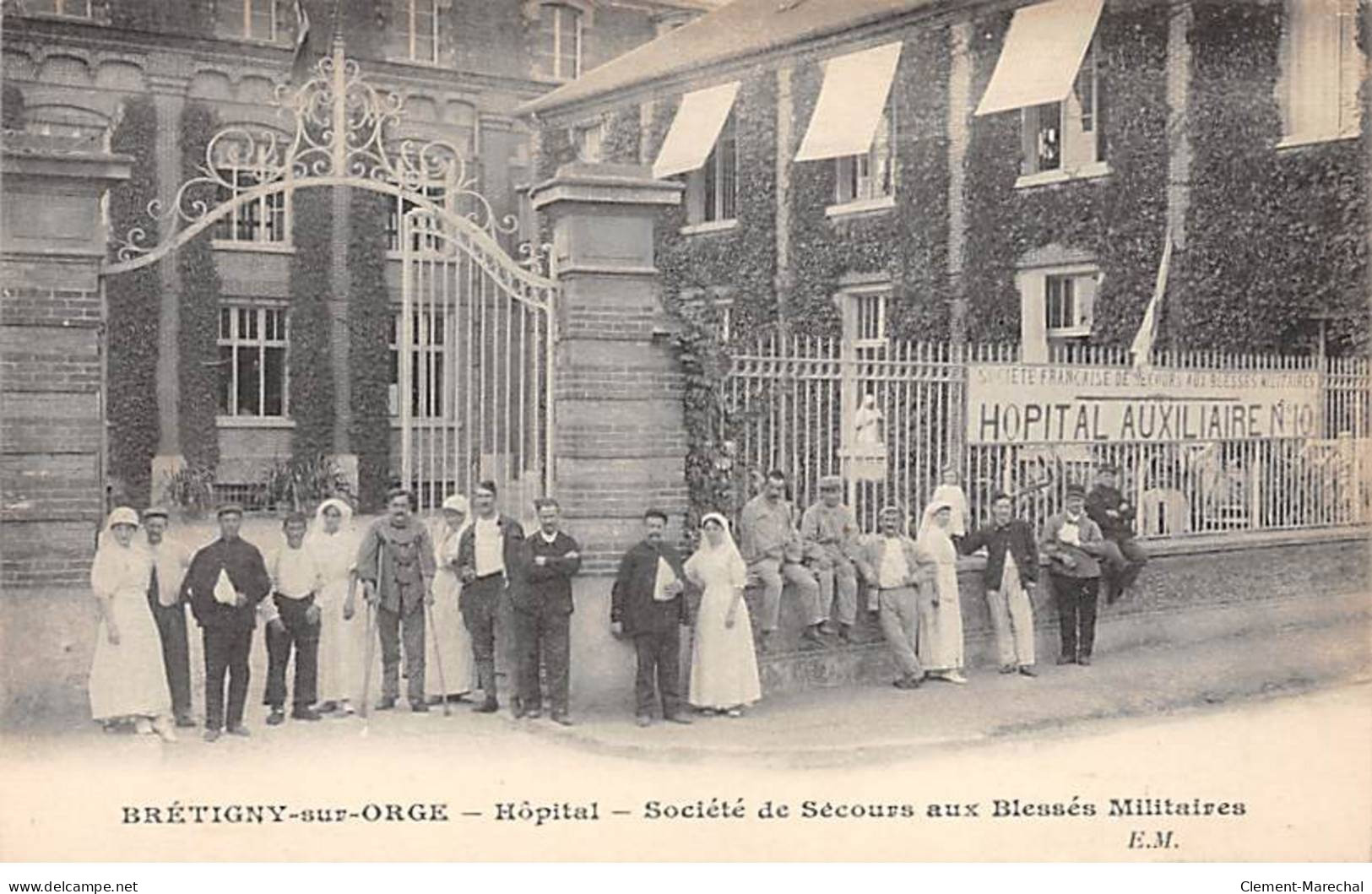BRETIGNY SUR ORGE - Hôpital - Société De Secours Aux Blessés Militaires - Très Bon état - Bretigny Sur Orge