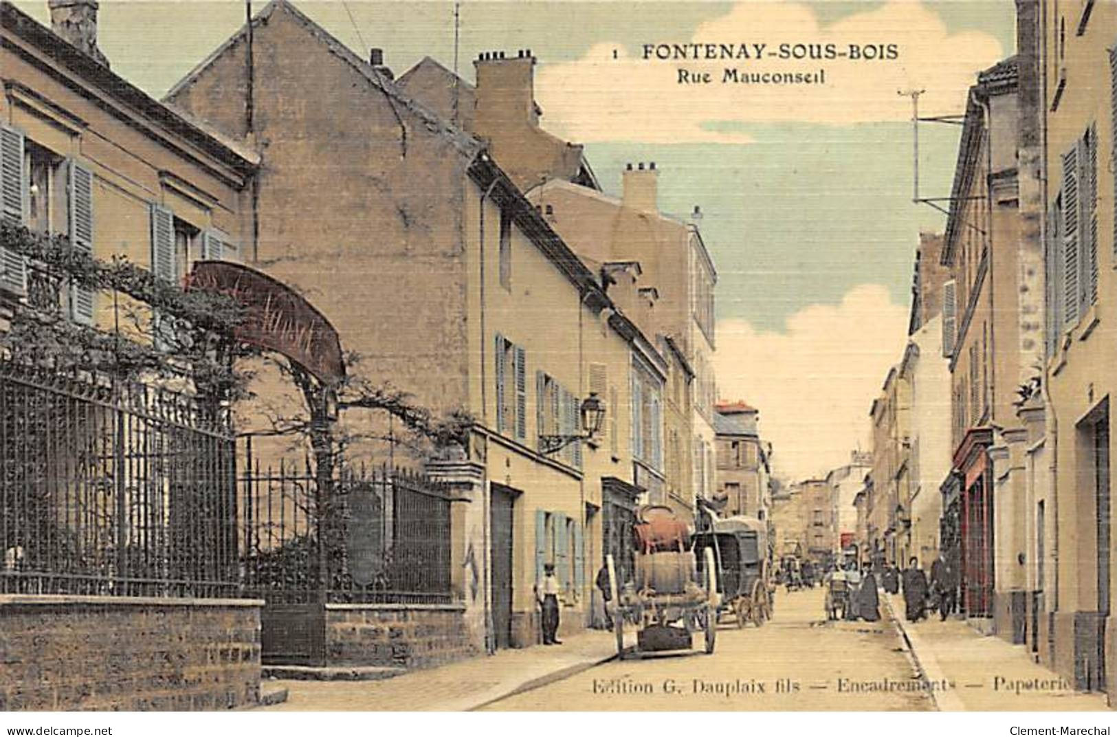 FONTENAY SOUS BOIS - Rue Mauconseil - Très Bon état - Fontenay Sous Bois