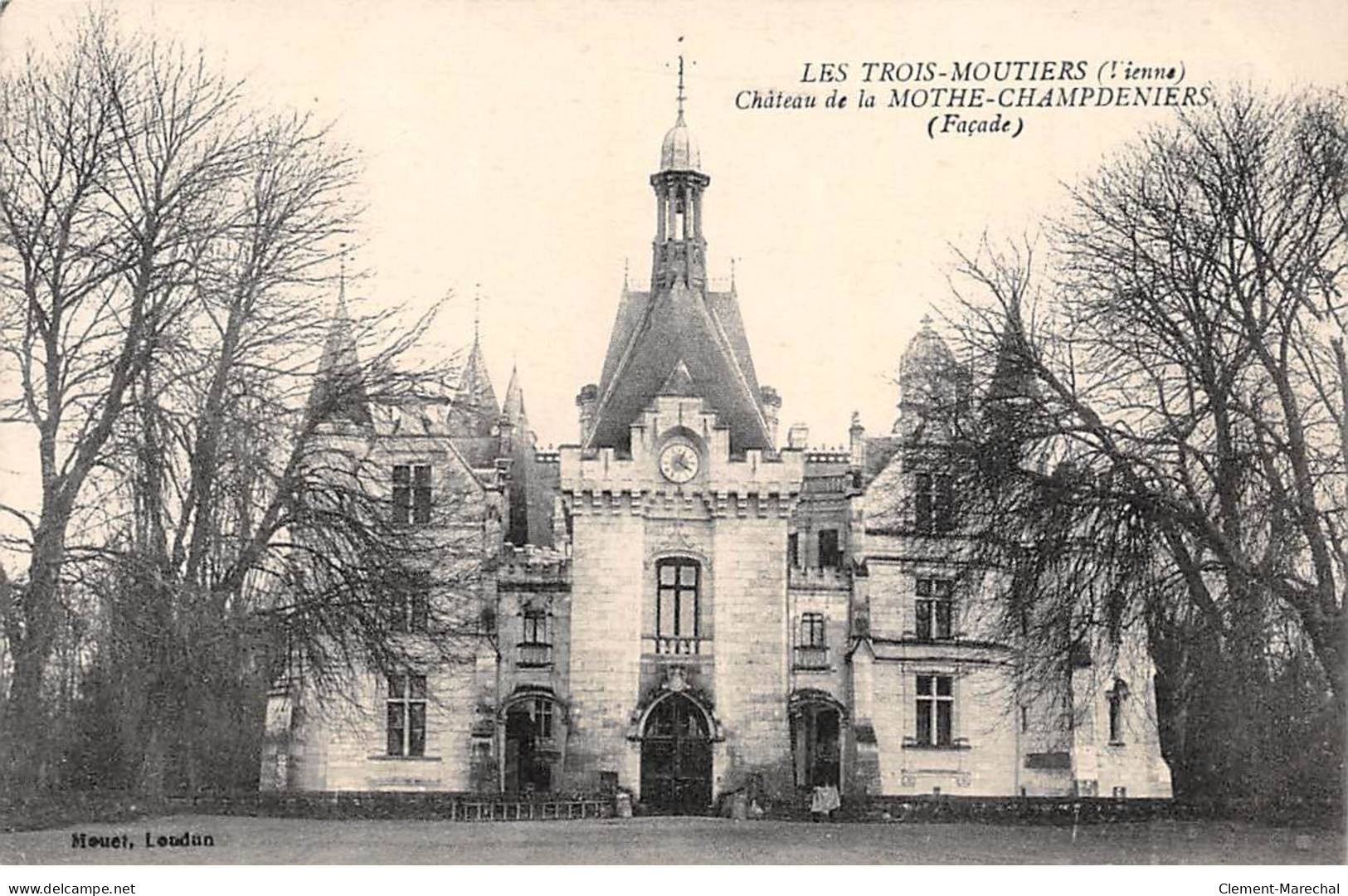 LES TROIS MOUTIERS - Château De La MOTHE CHAMPDENIERS - Très Bon état - Les Trois Moutiers