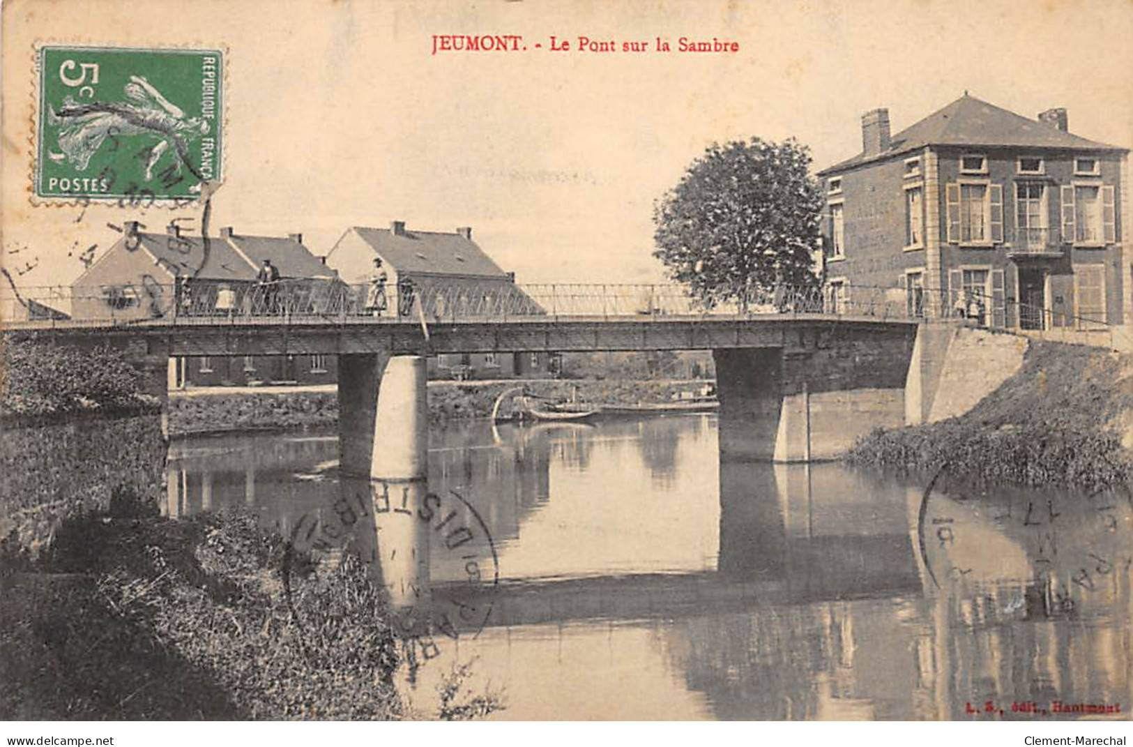 JEUMONT - Le Pont Sur La Sambre - Très Bon état - Jeumont