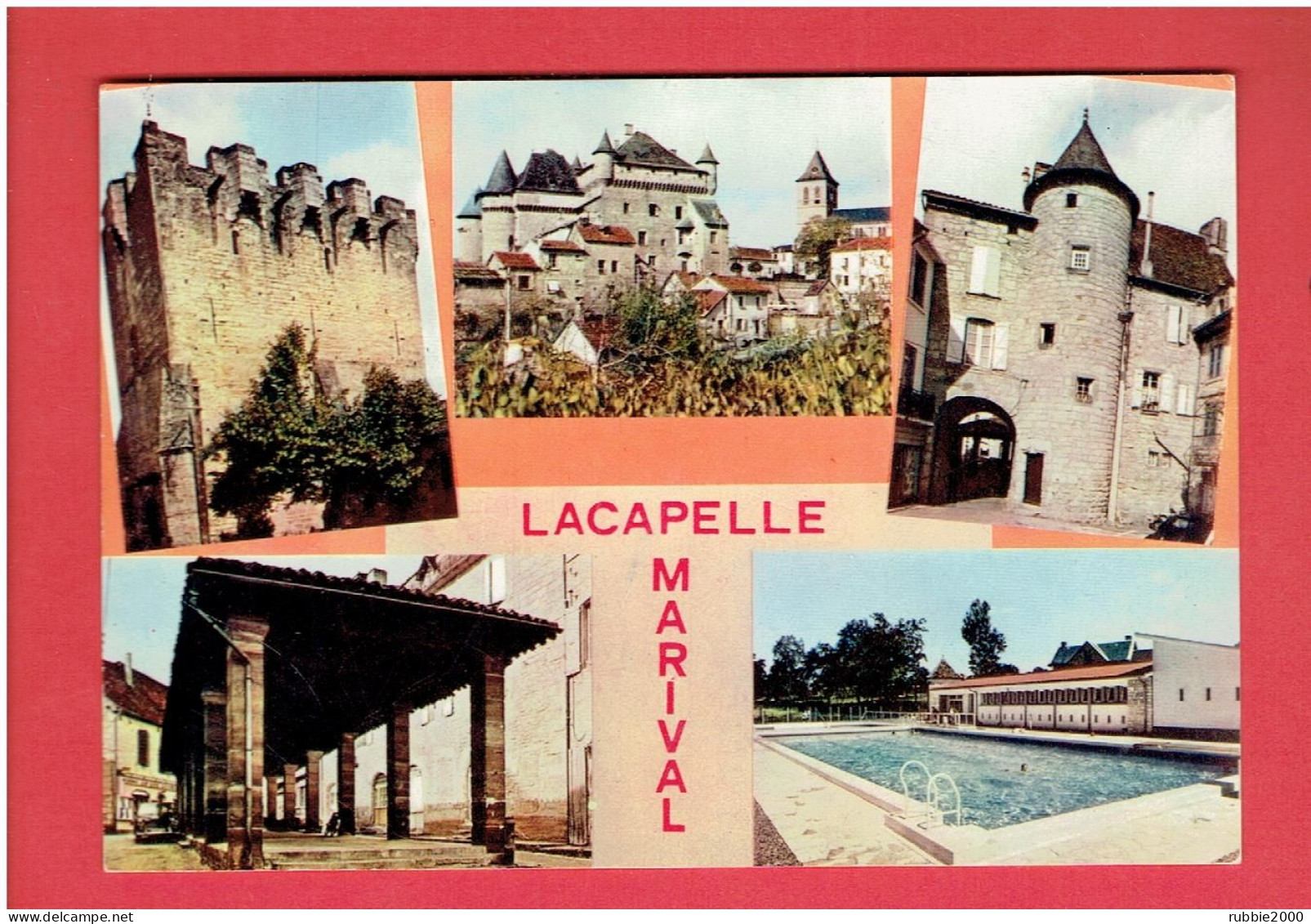 LACAPELLE MARIVAL CARTE EN TRES BON ETAT - Lacapelle Marival