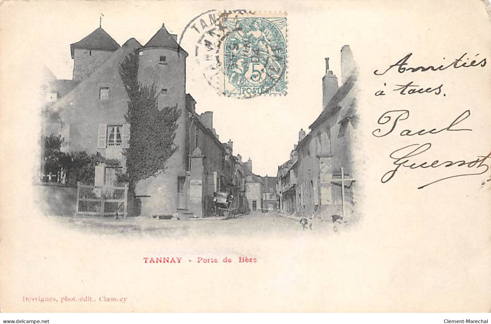 TANNAY - Porte De Bèze - Très Bon état - Tannay