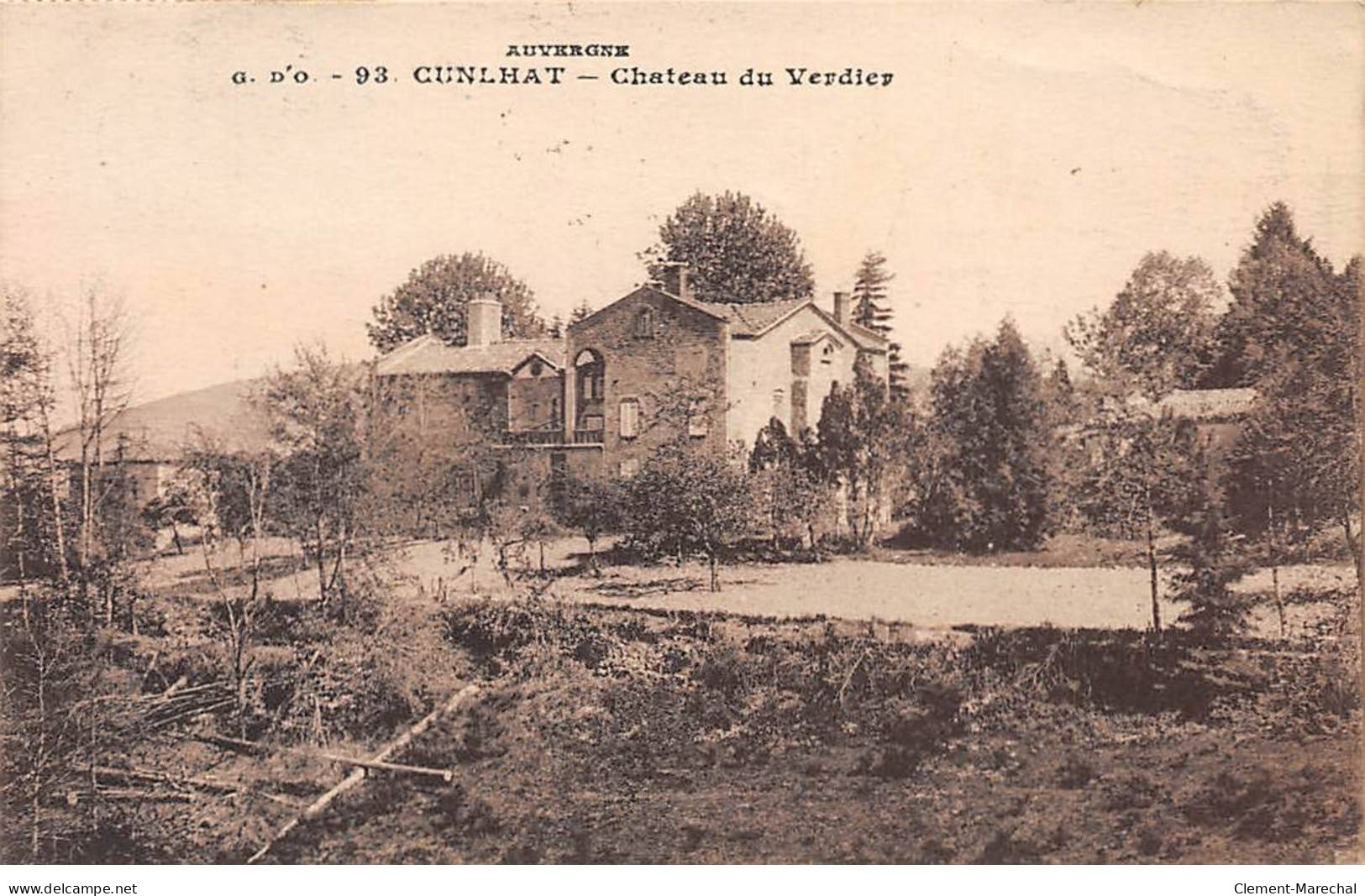 CUNLHAT - Chateau Du Verdier - Très Bon état - Cunlhat