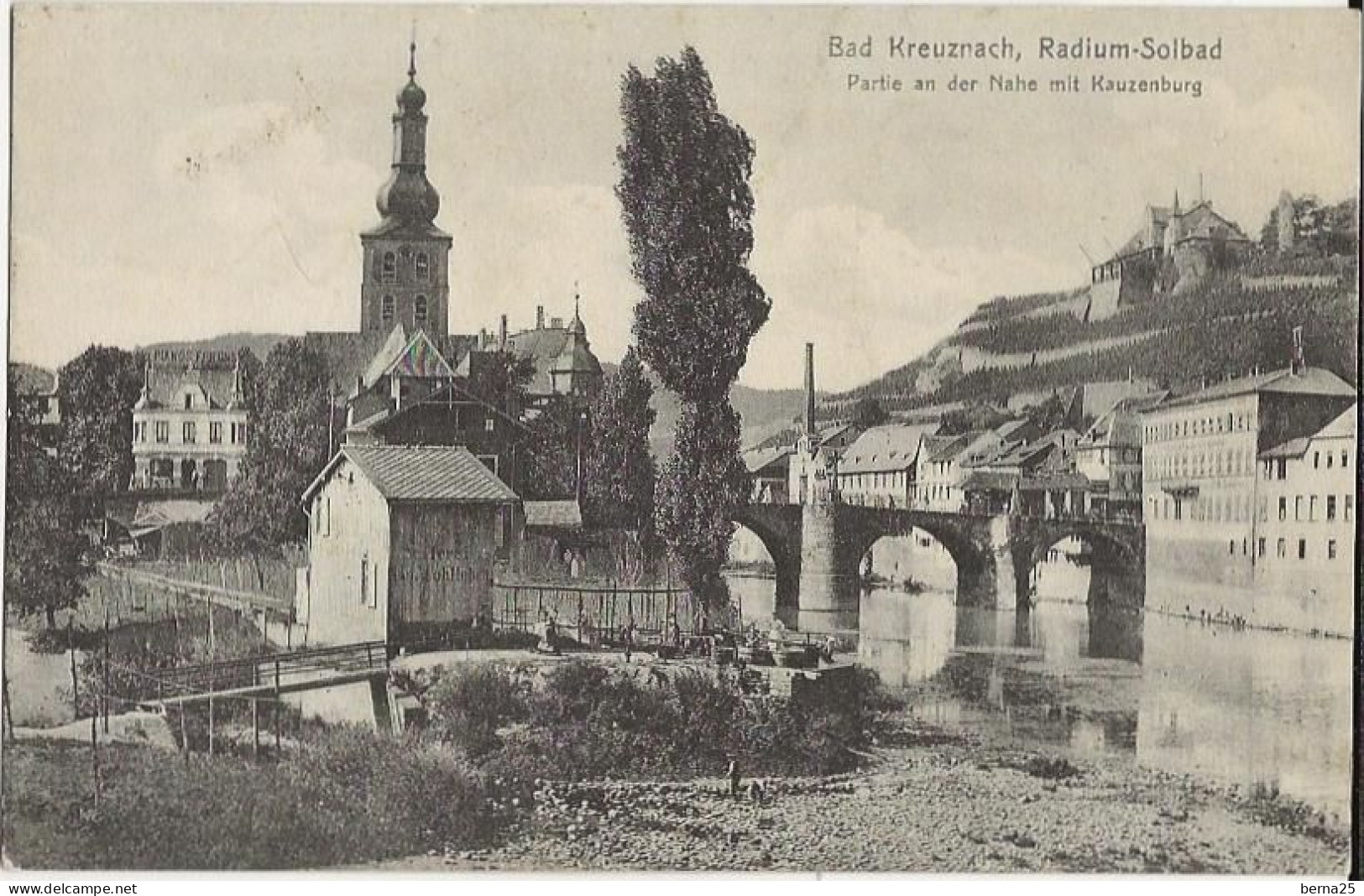 ALLEMAGNE BAD KREUZNACH RADIUM-SOLBAD TRES BELLE NON VOYAGEE - Bad Kreuznach