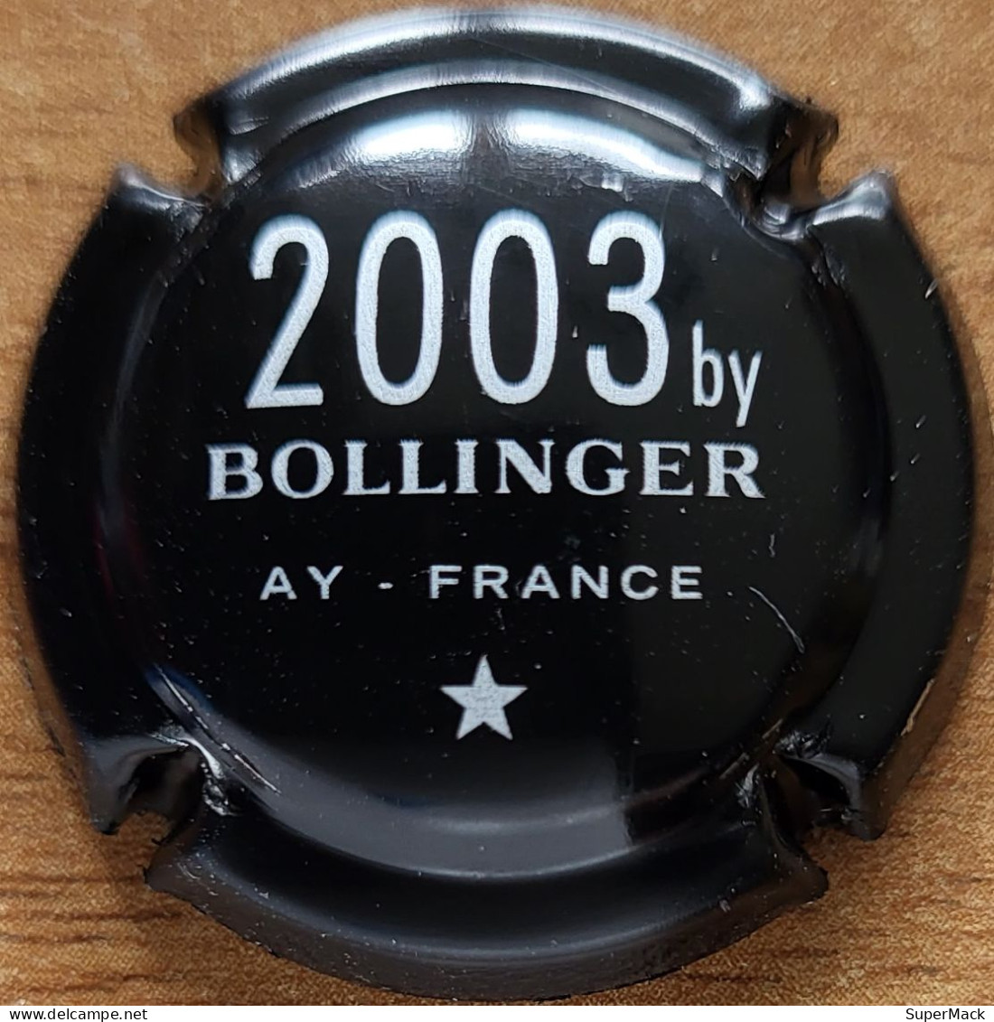 Capsule Champagne BOLLINGER Série Limitée, Noir & Argent Nr 49 ** RARE ** - Bollinger