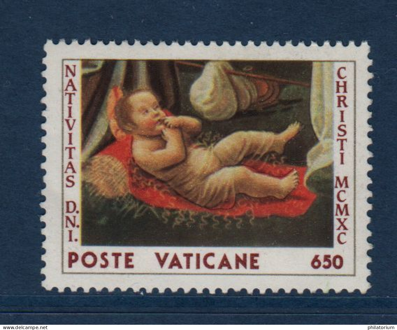 Vatican, Yv 888, Mi 1020, Nativité, - Unused Stamps