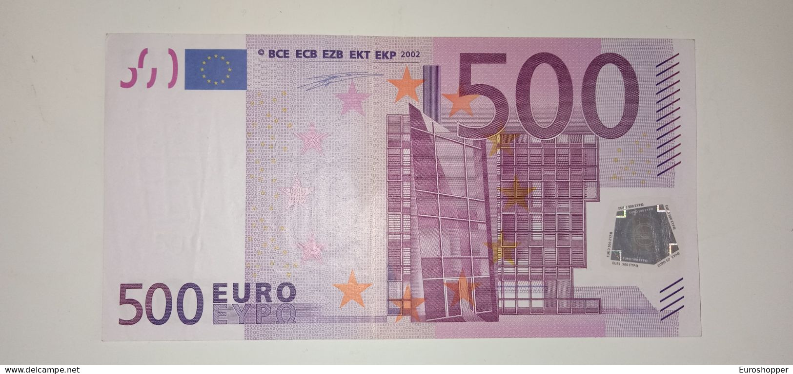 EURO - BELGIUM 500 EURO (Z) T001 Sign DUISENBERG - 500 Euro