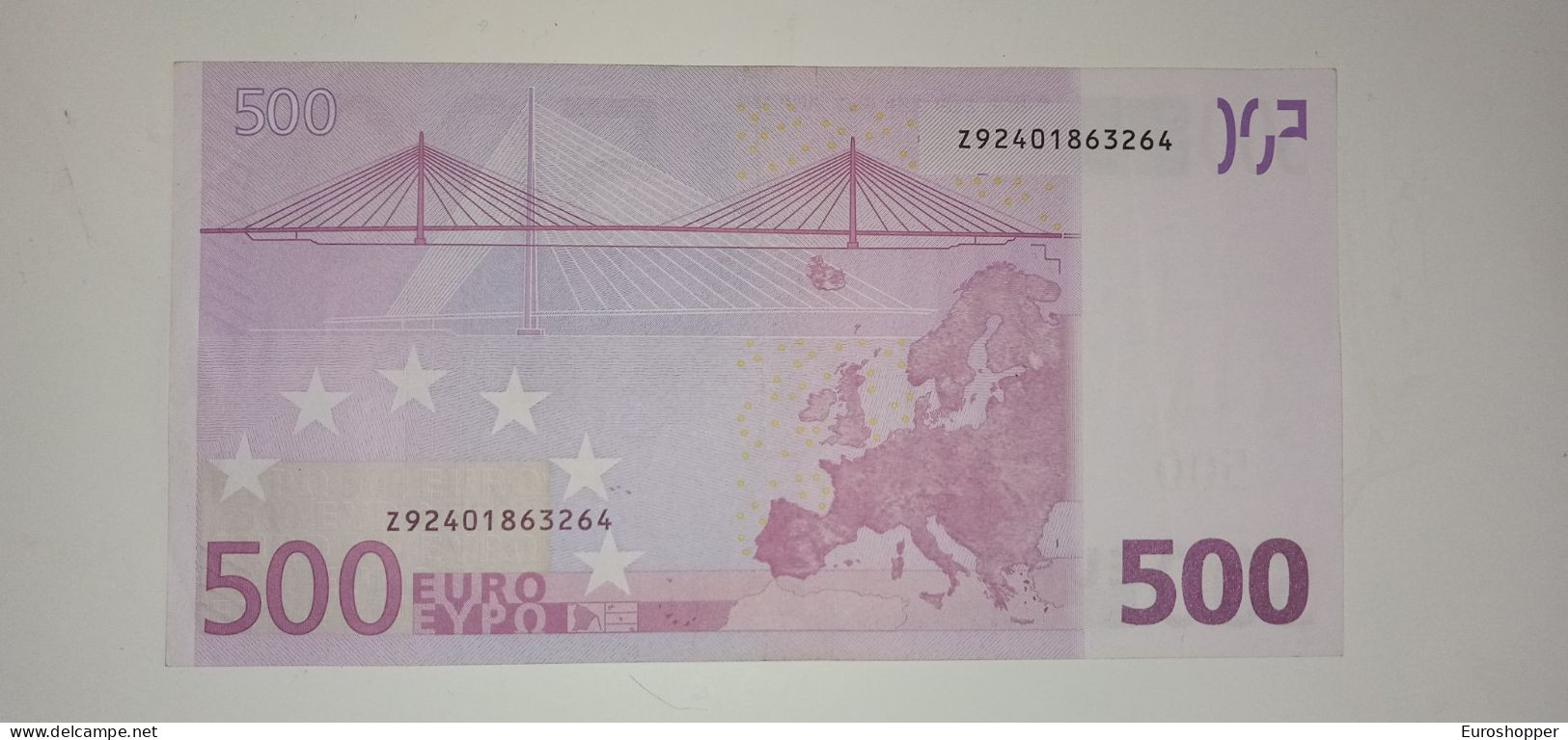EURO - BELGIUM 500 EURO (Z) T001 Sign DUISENBERG - 500 Euro