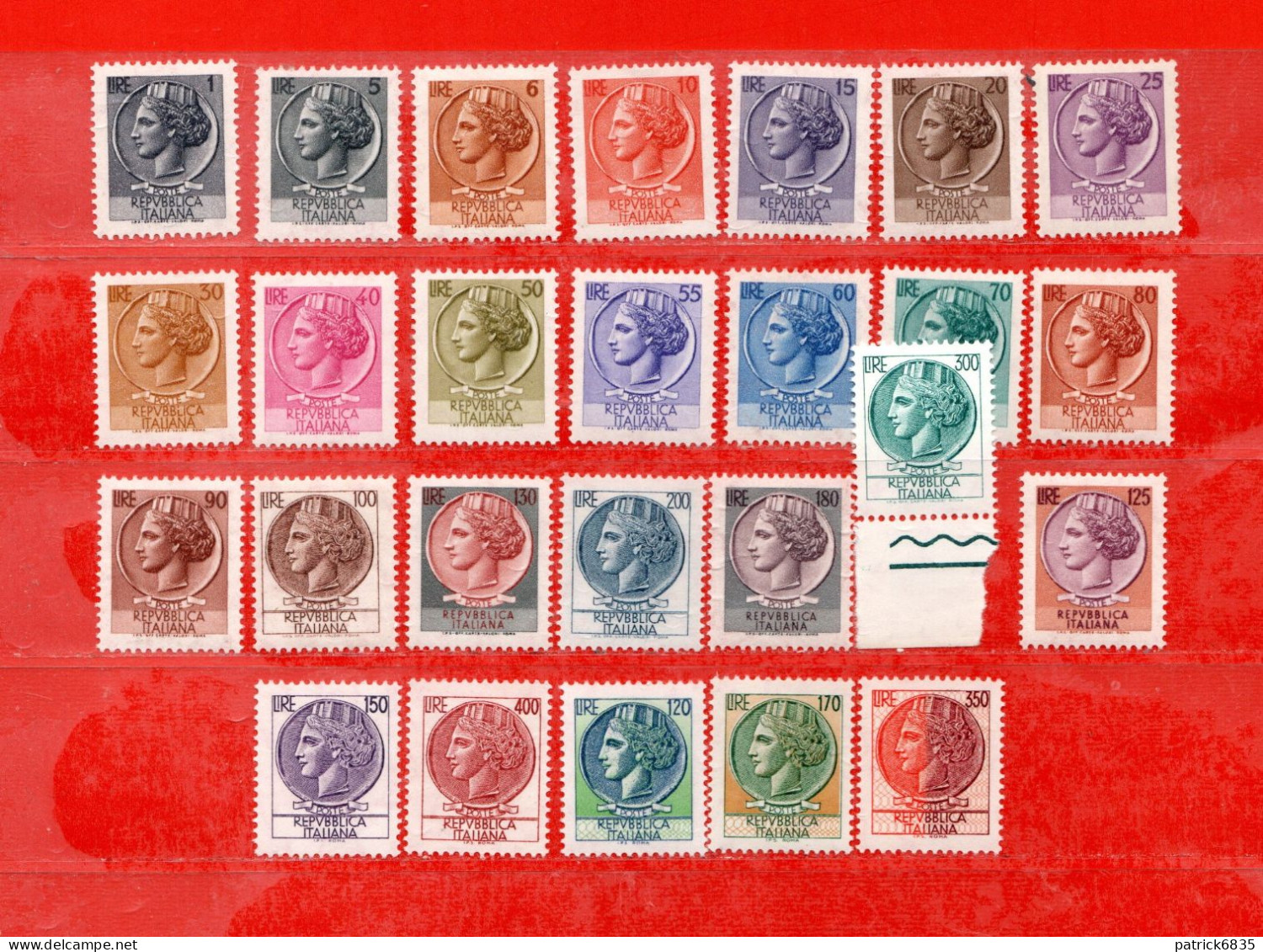 ITALIA**-1968-1977. SIRACUSANA COMPLETA .  27 VALORI . MNH** - 1961-70: Neufs