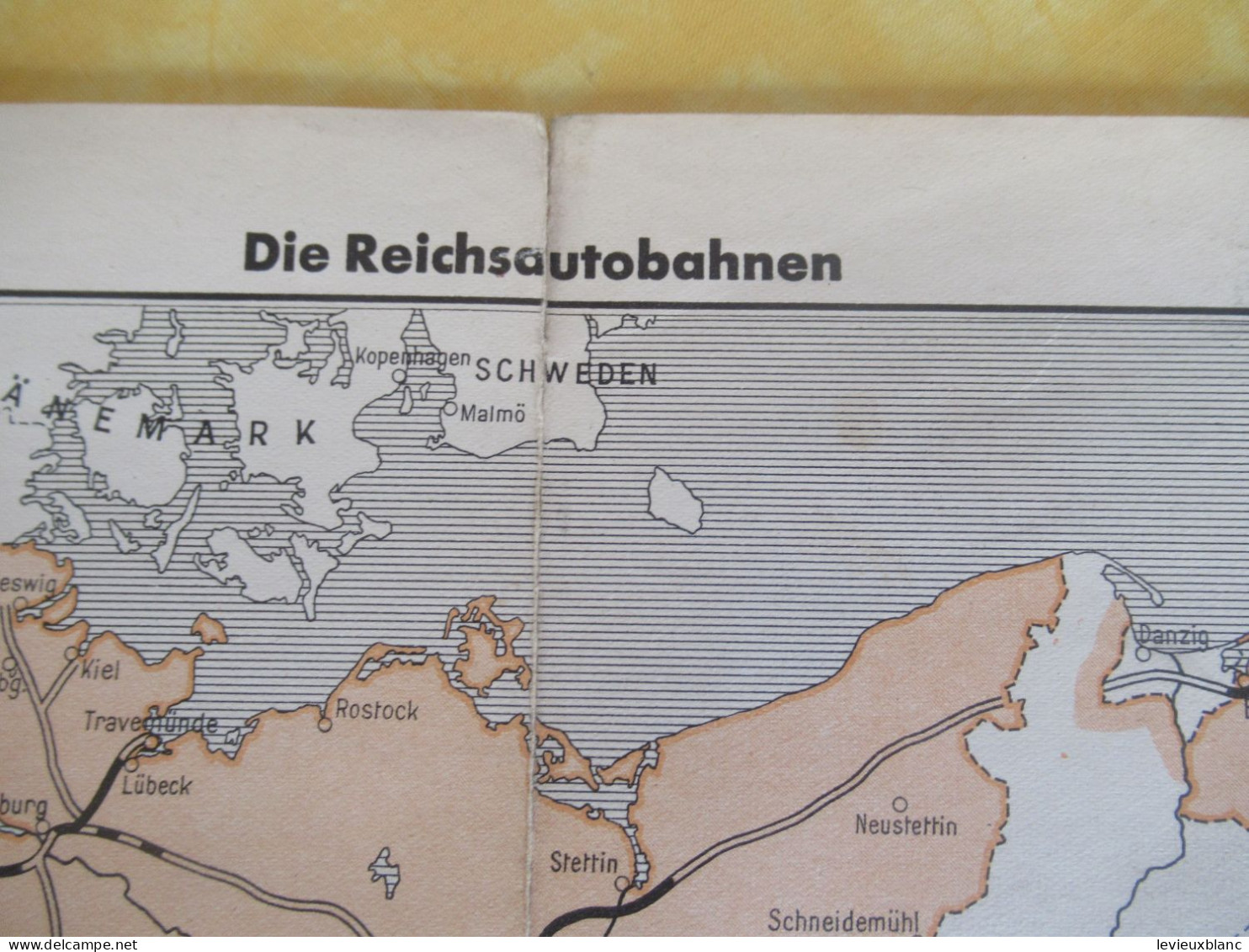 DDAC / Nachhweis Nr 7  über den Ausbauzustand der REICHSAUTOBAHNEN /stand vom 30.IV .1938           PGC569