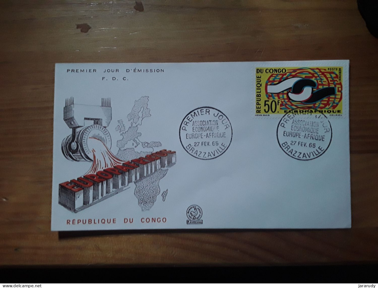 CONGO ECONOMÍA FDC/SPD 1965 - FDC