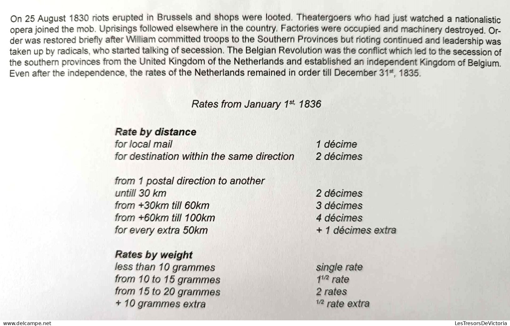 Domestic Mail - Kingdom Of Belgium 1830-1845 - Letter Miled On December 10th, 1830 From Gent To Hornu - 1830-1849 (Onafhankelijk België)