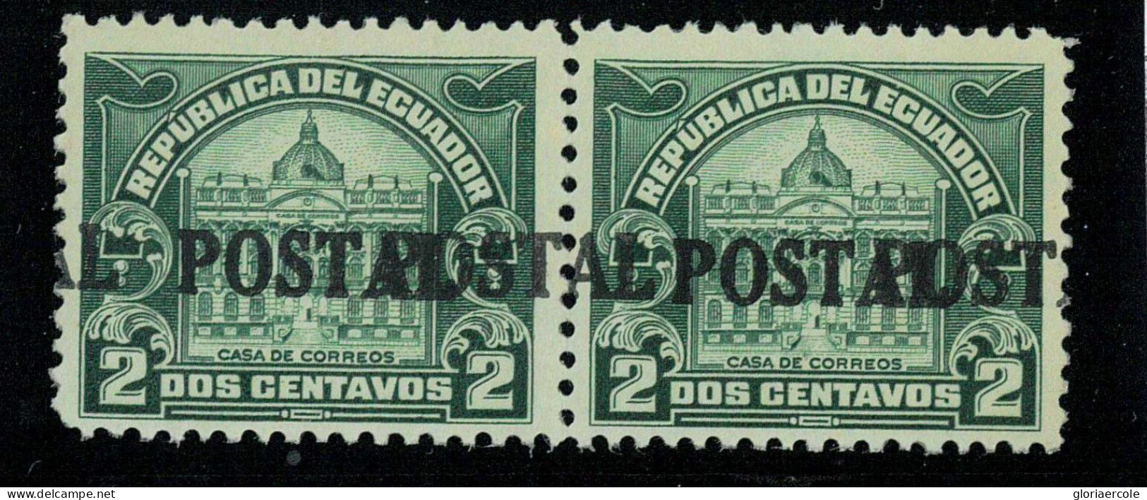 P2720 A - ECUADOR , YVERT 248 A , EN PAREJA, NUEVOS SIN CHARNELA , RR! - Non Classés