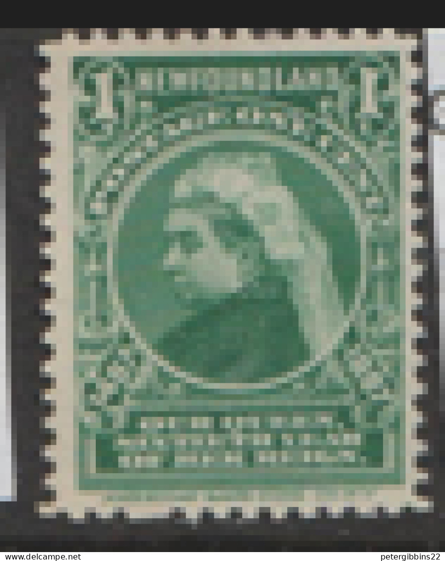 Newfoundland  1887   SG 66  1c Mounted Mint - 1865-1902