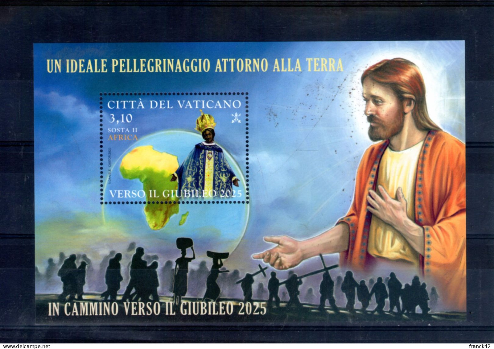 Vatican. Feuillet. Vers Le Jubilée 2025 - Unused Stamps