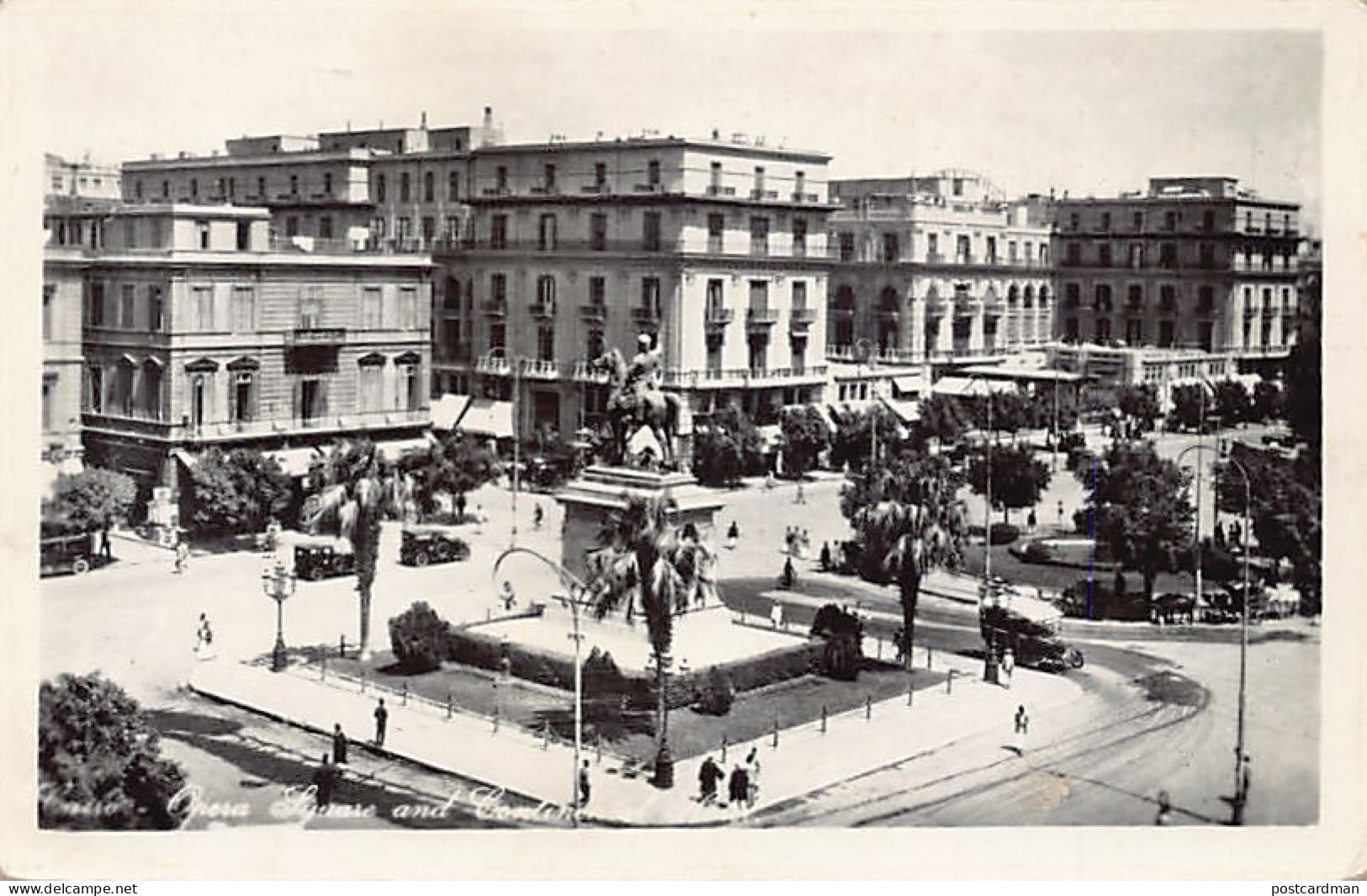 Egypt - CAIRO - Opera Square And Continental Hotel - Publ. Unknown  - Cairo