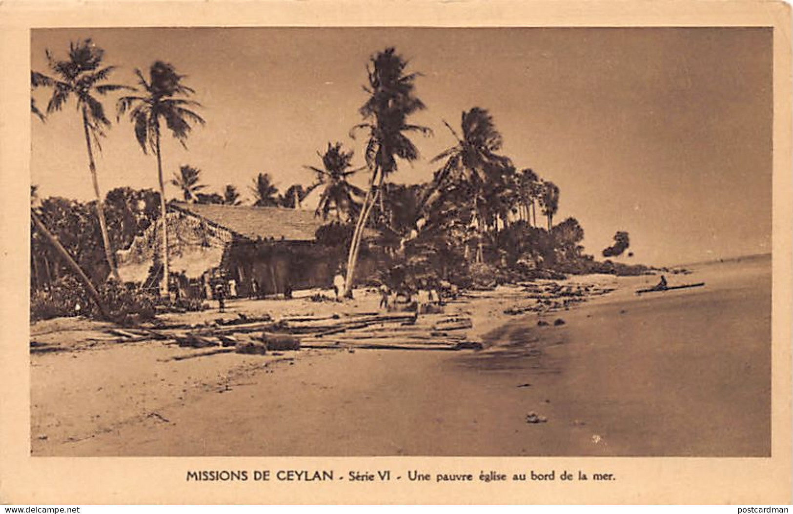 Sri-Lanka - Missions Of Ceylon - A Poor Church By The Sea - Publ. Missionnaires Oblats De Marie Immaculée Série VI - Sri Lanka (Ceylon)