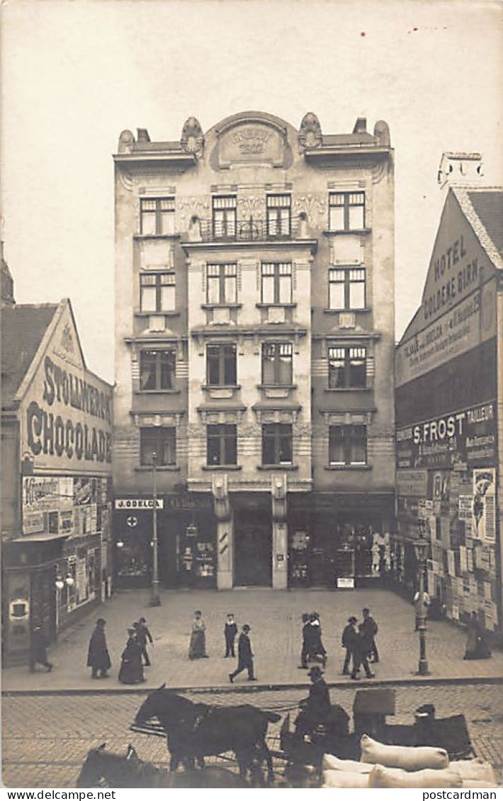 Österreich - Alt-Wien - III. Hauptstrasse 29 - Erbaut 1902 - K.K. Tabak - Sollwerck Chocolade - Hotel Goldene Birn - S.  - Vienna Center