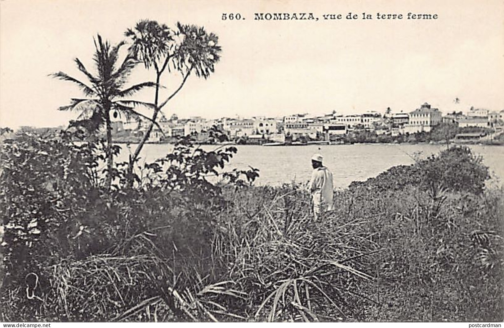 Kenya - MOMBASA - View From The Land - Publ. Messageries Maritimes 560 - Kenia