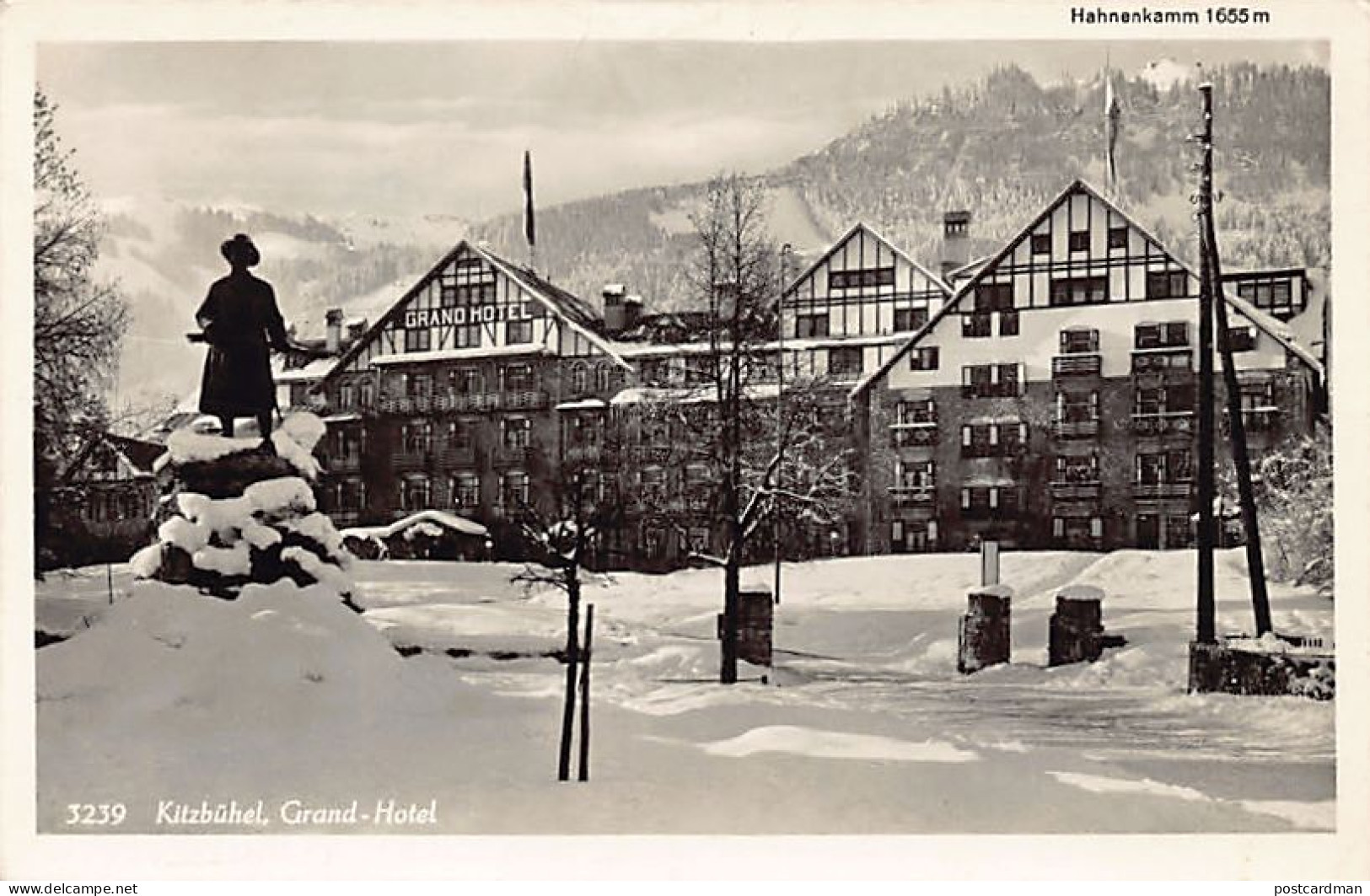 Österreich - Kitzbühel (T) Grand-Hotel - Alpiner Wintersportsplatz - Hahnenkamm - Kitzbühel