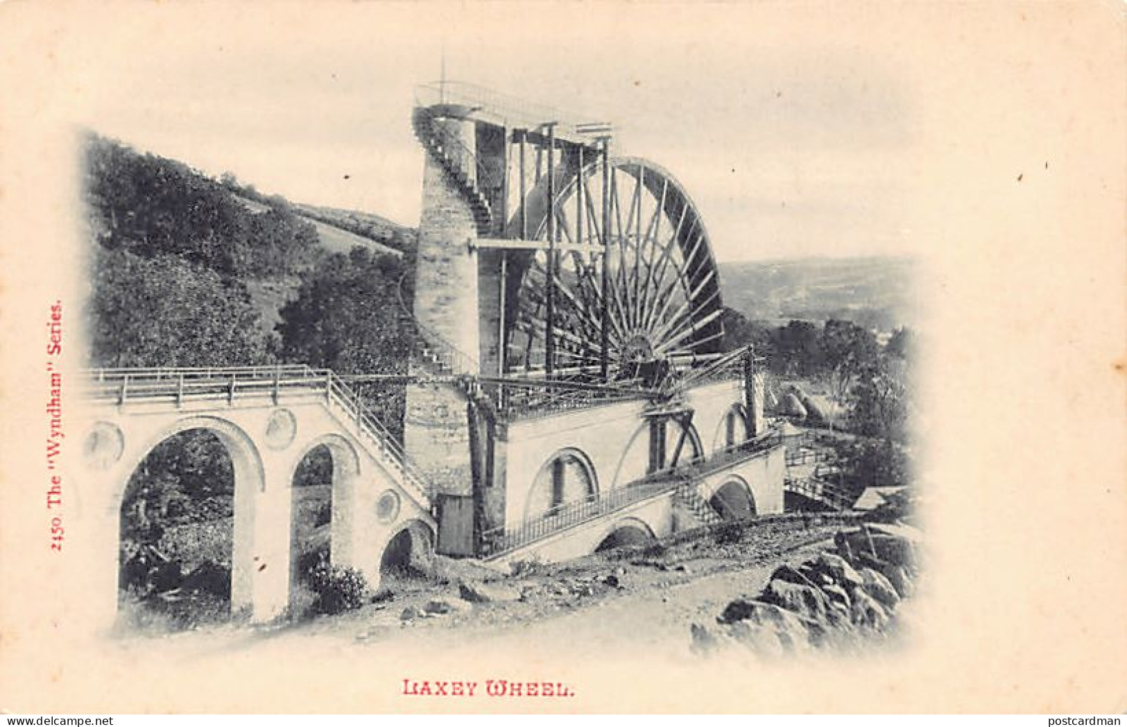 Isle Of Man - Laxey Wheel - Publ. The Wyndham Series 2450 - Isle Of Man