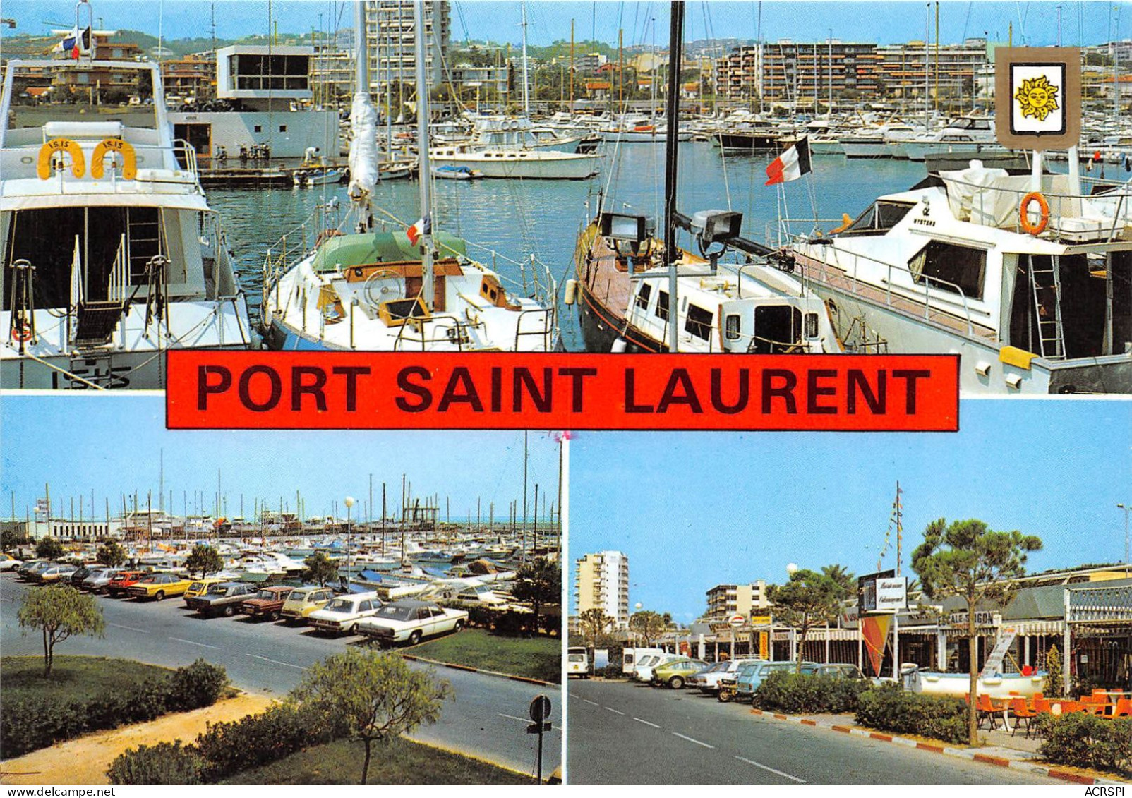 Souvenir De PORT SAINT LAURENT 4(scan Recto-verso) MA951 - Saint-Laurent-du-Var