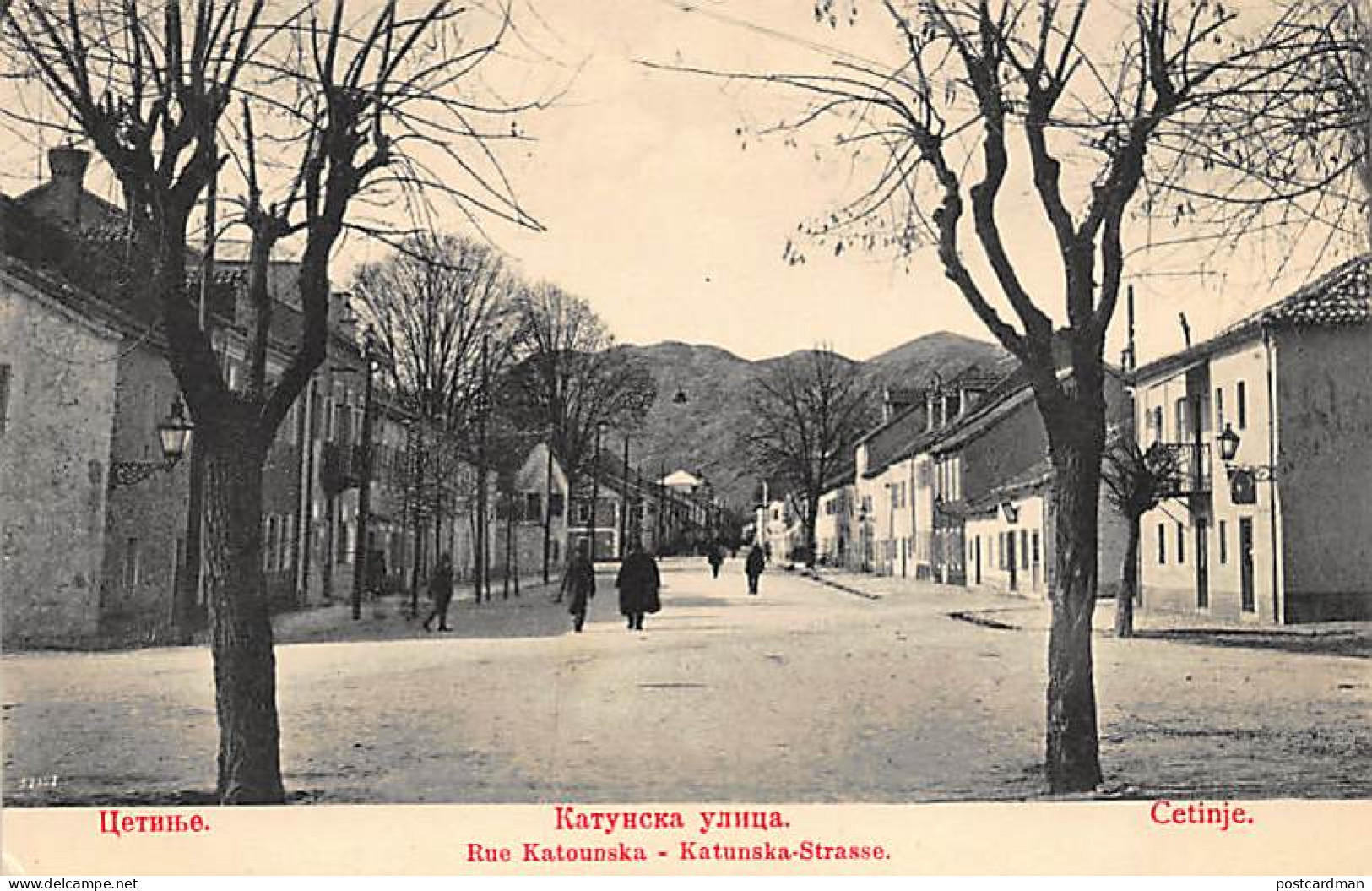 MONTENEGRO - Katunska Street. - Montenegro