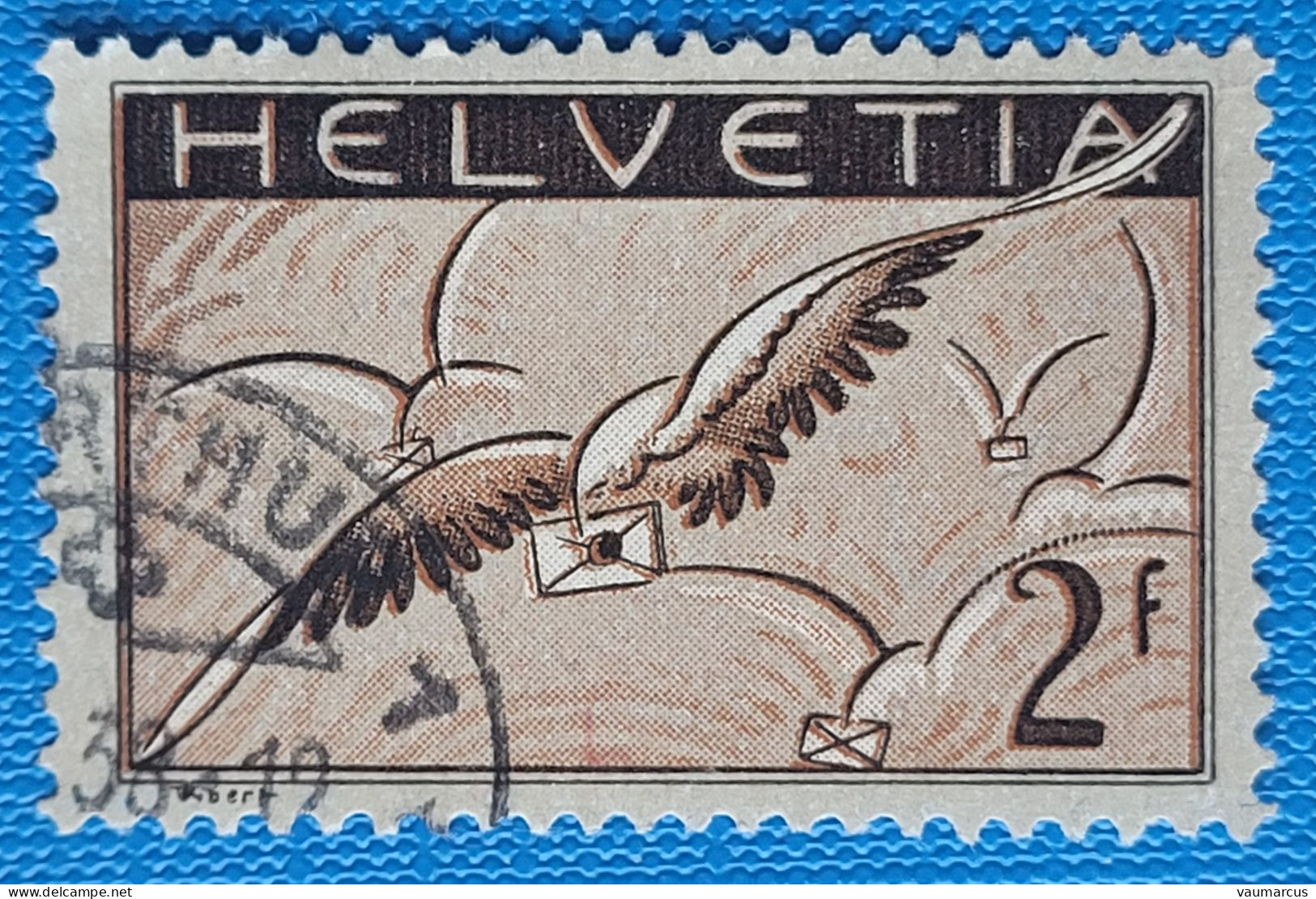 Zu 13 / Mi 245x / YT 13a Obl. WINTERTHUR 1938 SBK 140 CHF Voir Description - Used Stamps