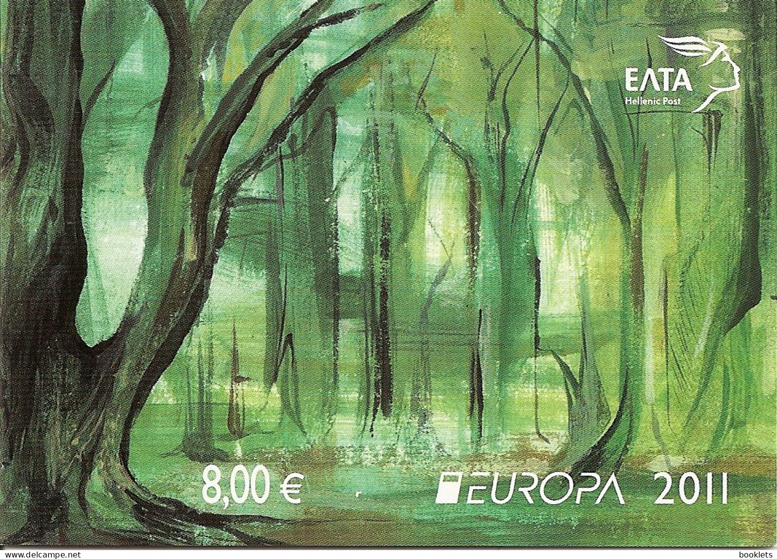 GREECE, Booklet 51, 2011, Europa. - Postzegelboekjes
