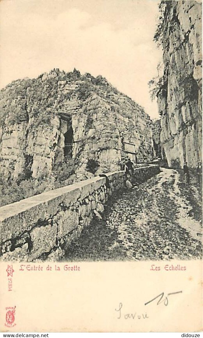 73 - Les Echelles - L'entrée De La Grotte - Animée - Précurseur - CPA - Voir Scans Recto-Verso - Les Echelles