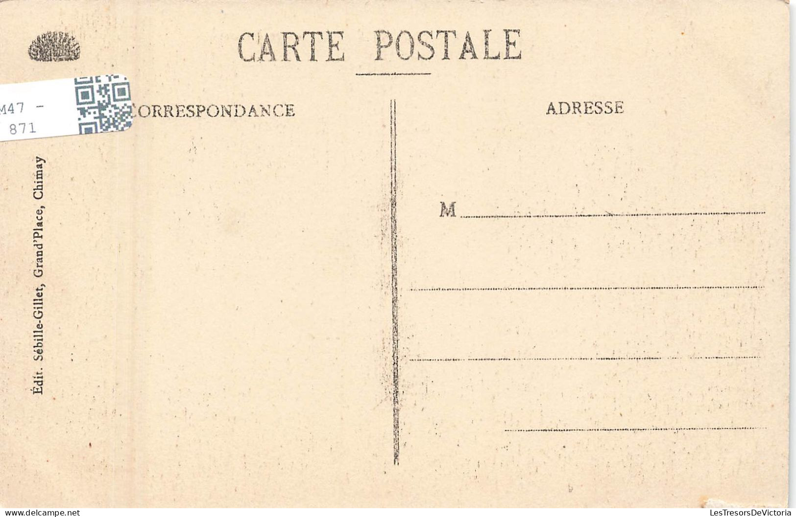 BELGIQUE - Chimay - Vue Sur Le Collège épiscopal - Vue De L'extérieur - Vue Face à L'entrée - Carte Postale Ancienne - Chimay