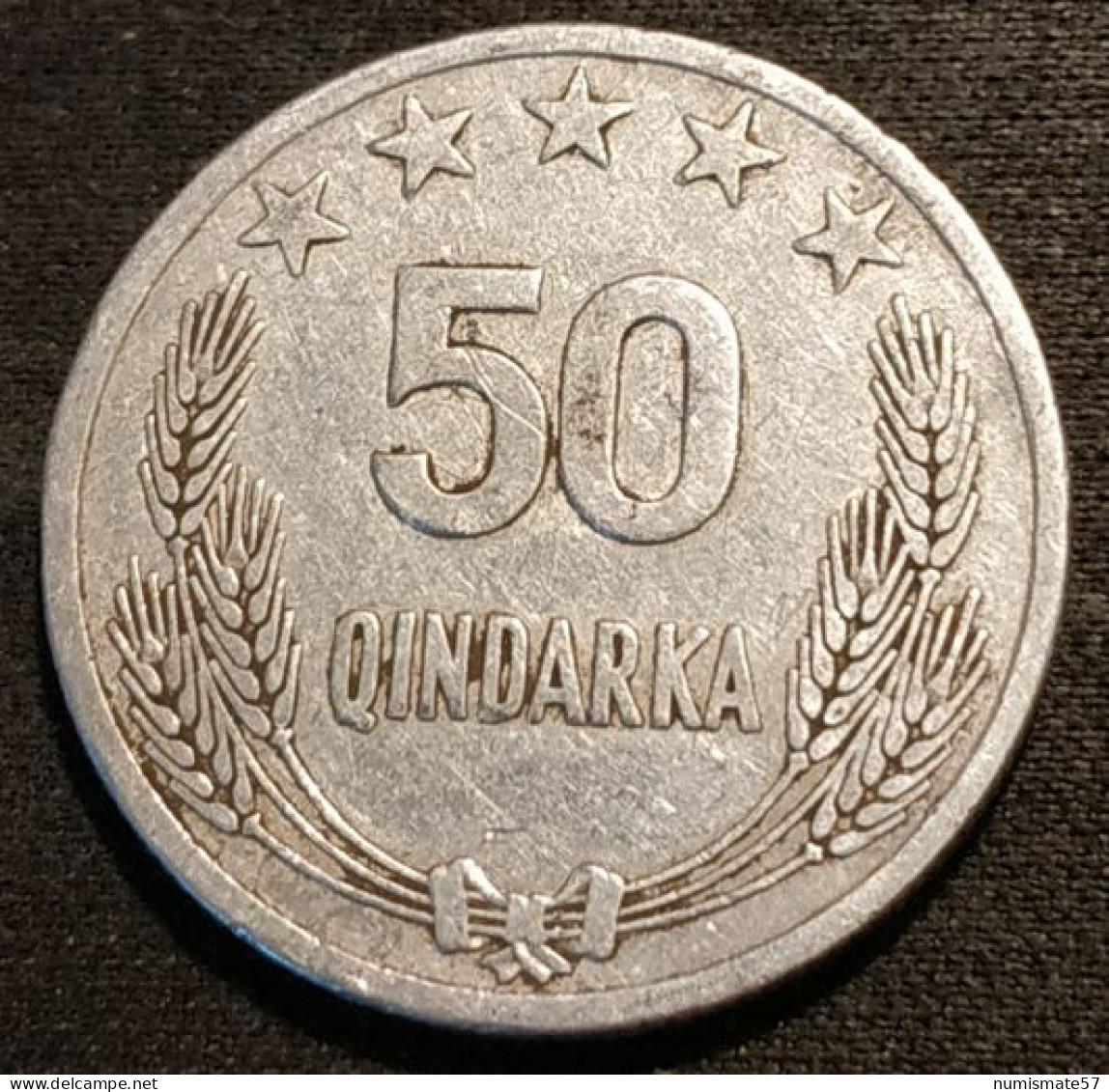 Pas Courant - ALBANIE - ALBANIA - 50 QINDARKA 1964 - KM 42 - ( République Populaire Socialiste ) - Albania