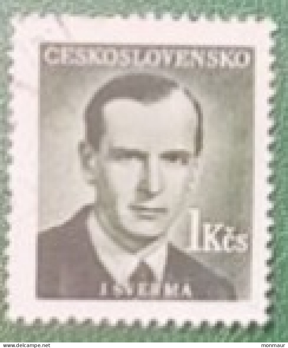 CECOSLOVACCHIA 1949 SVERMA - Usati