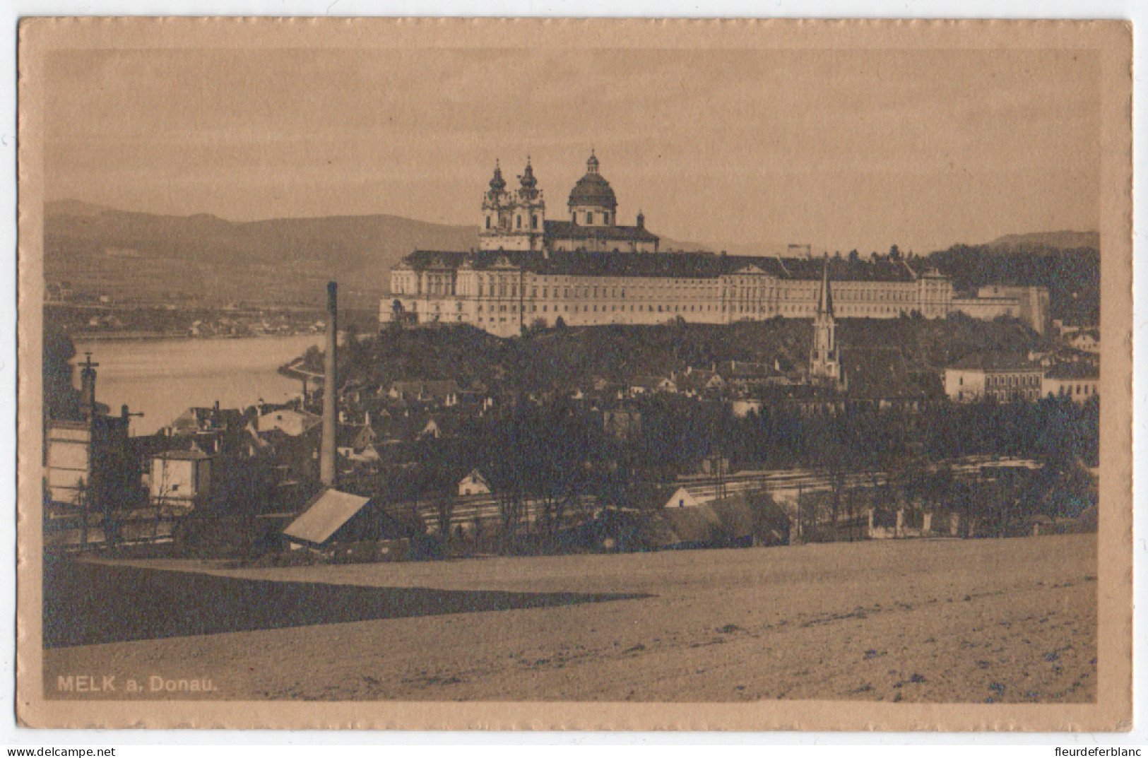 MELK (Autriche) - CPA - A. Donau. - Melk