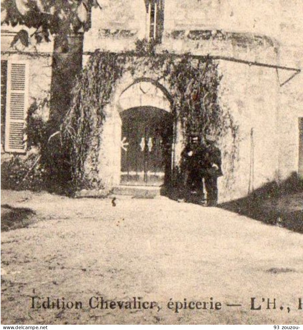 95. ARTHIES .Environs D AINCOURT - Château D Arthies . L' Enceinte . Carte Impeccable. - Arthies