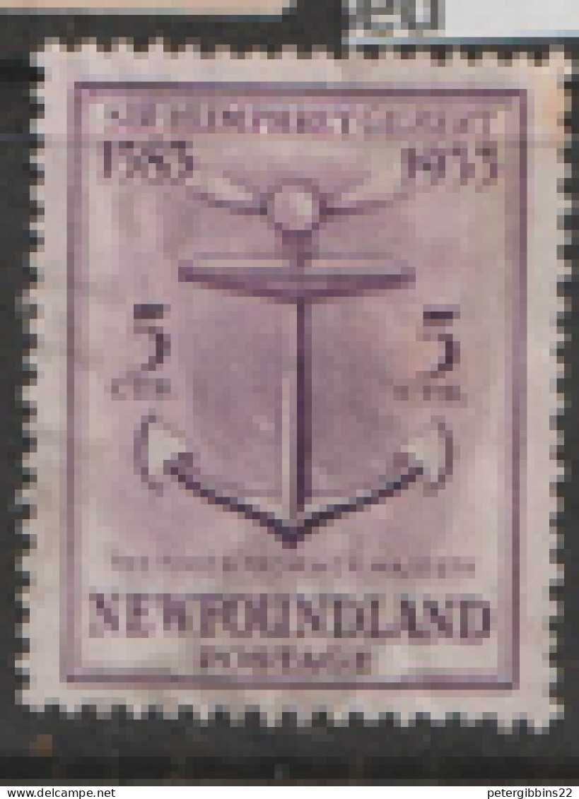 Newfoundland  1933   SG 240  5c Fine Used - 1908-1947