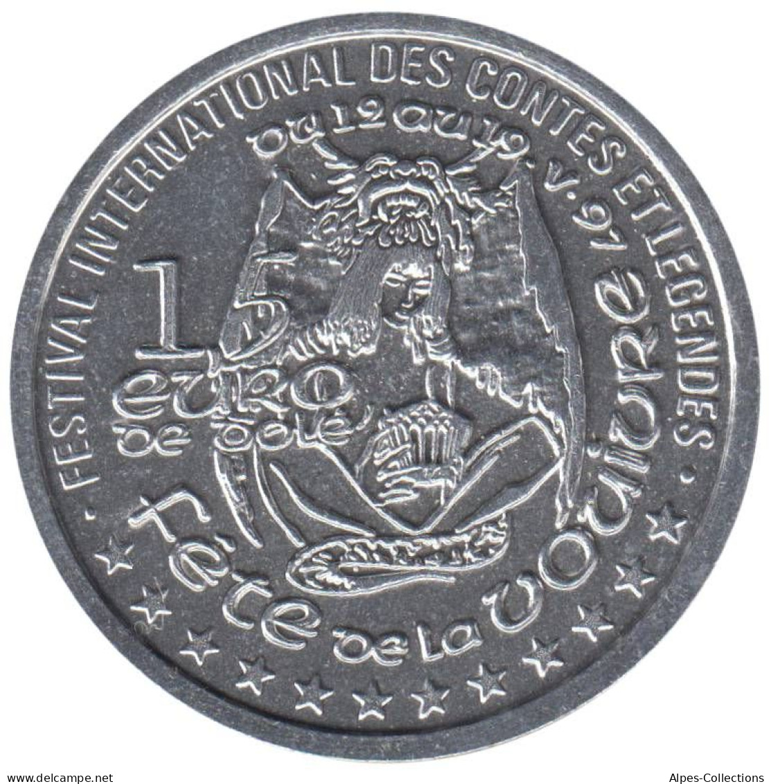 DOLE - EU0015.1 - 1,5 EURO DES VILLES - Réf: NR - 1997 - Euros Of The Cities